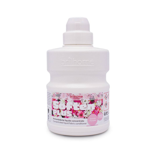 Soften Plus „Blütenzauber“ – Konzentrierter Flüssigweichspüler für 100 Wäschen (VEGAN)